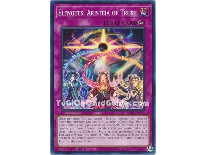 Elfnotes: Aristeia of Trust (Common)