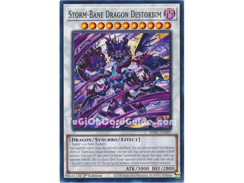 Storm-Bane Dragon Destorbim (Common)
