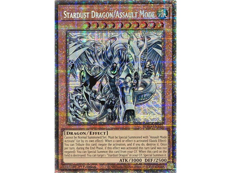 Stardust Dragon/Assault Mode Alternate Artwork (Starlight Rare)
