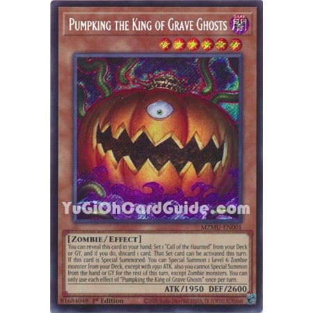 Pumpking the King of Grave Ghosts (Secret Rare)
