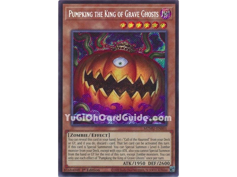 Pumpking the King of Grave Ghosts (Secret Rare)