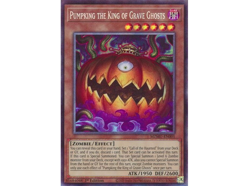 Pumpking the King of Grave Ghosts (Collector's Rare)