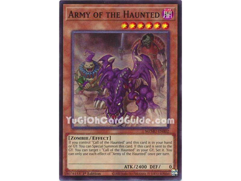Army of the Haunted (Super Rare) 