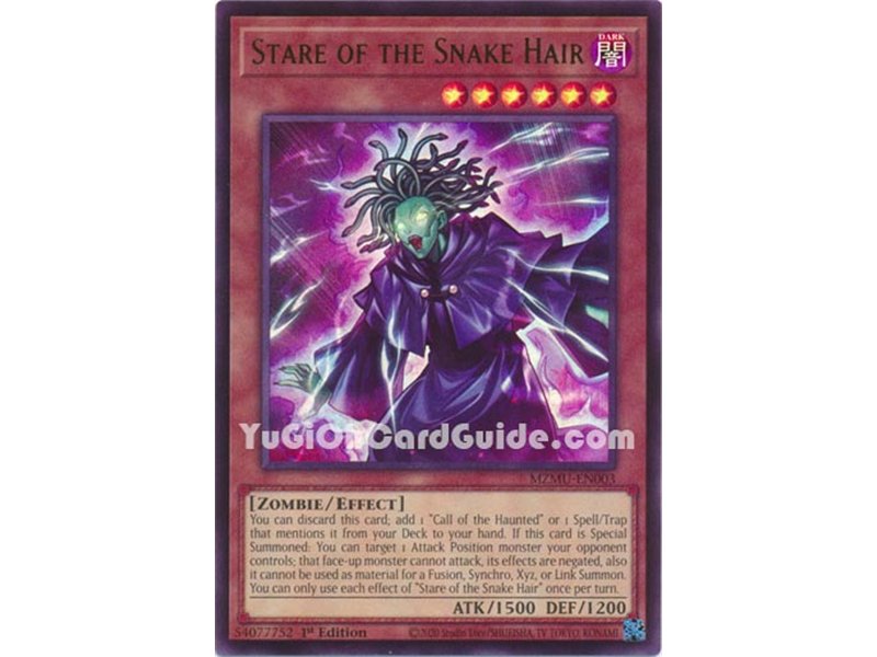 Stare of the Snake Hair (Ultra Rare)