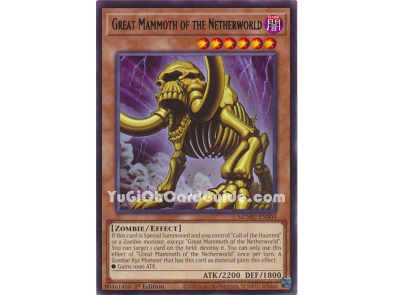 Great Mammoth of the Netherworld (Rare)