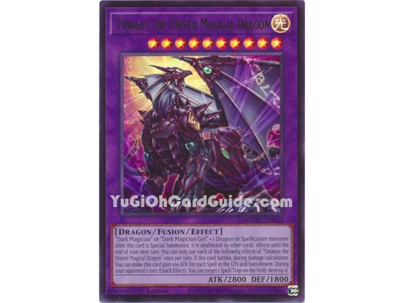 Timaeus the United Magical Dragon (Ultra Rare)