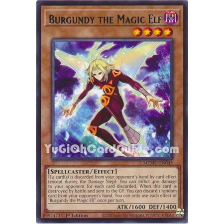 Burgundy the Magic Elf (Rare)