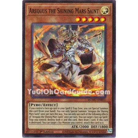 Arequus the Shining Mars Saint (Super Rare) 