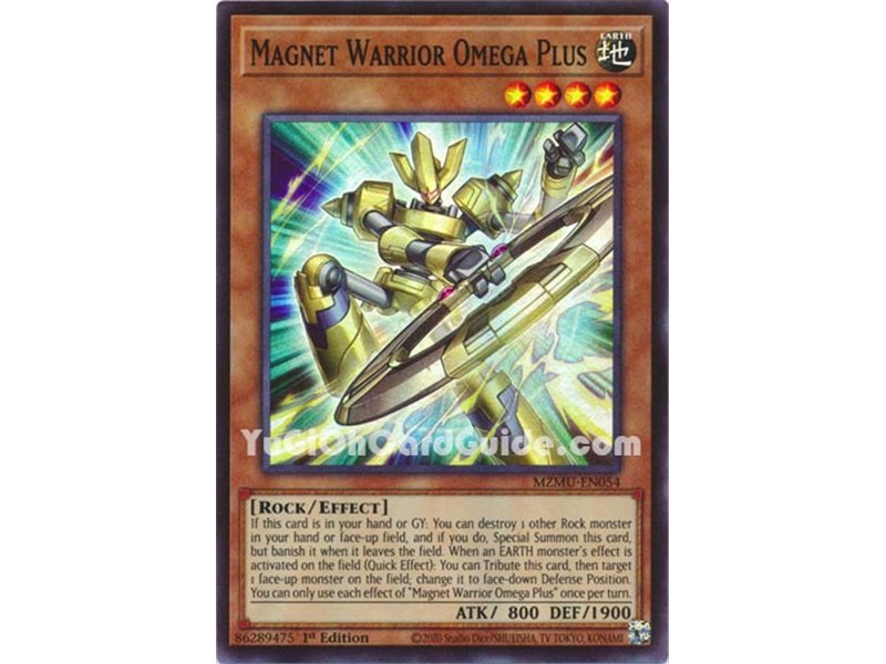 Magnet Warrior Omega Plus (Super Rare) 