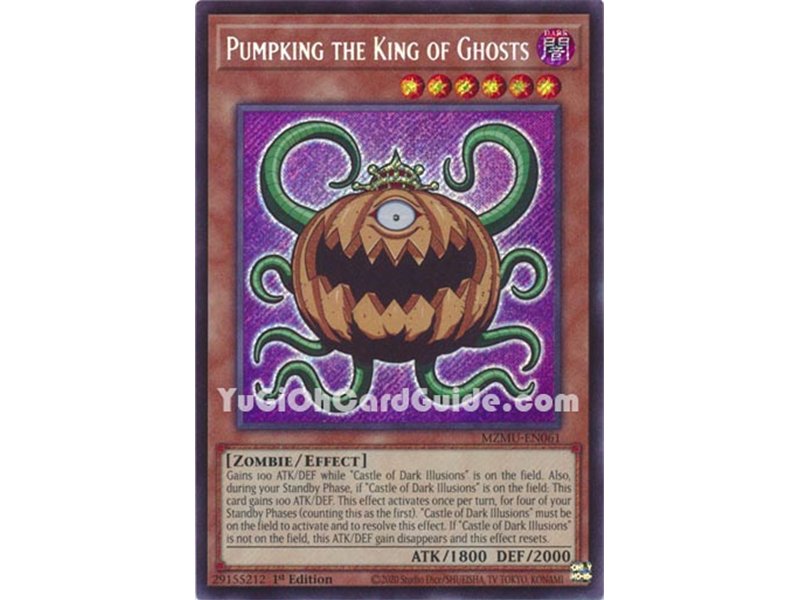 Pumpking the King of Ghosts (Secret Rare)