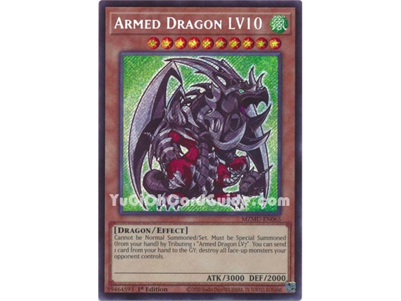 Armed Dragon LV10 (Secret Rare)