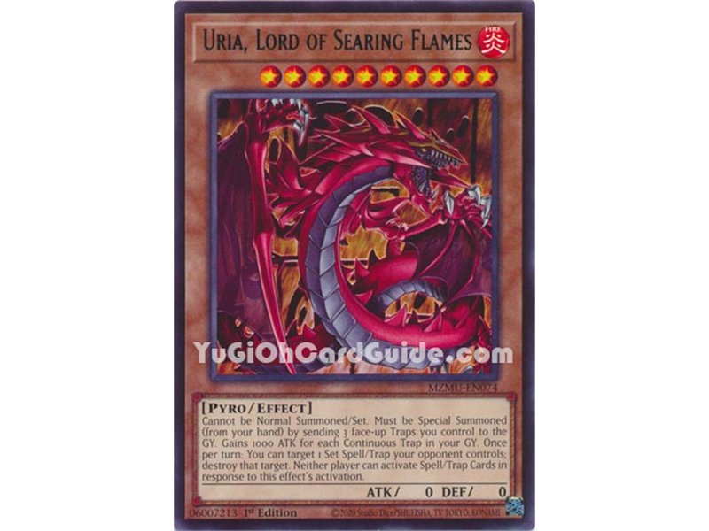 Uria, Lord of Searing Flames (Rare)