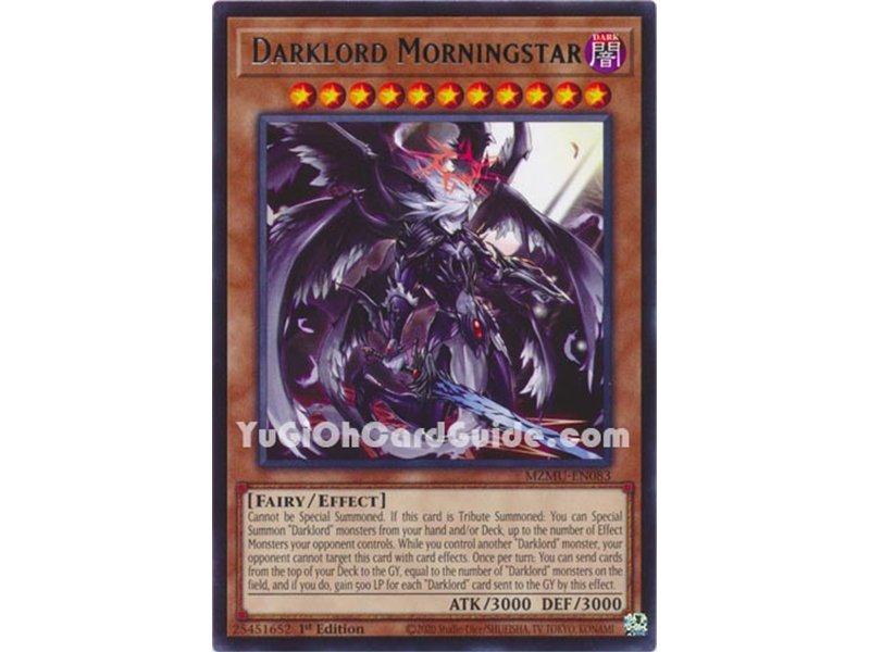 Darklord Morningstar (Rare)