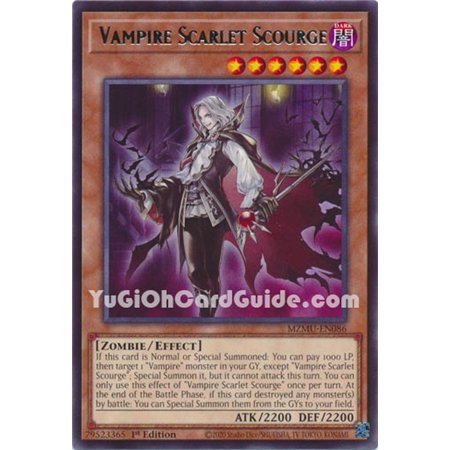 Vampire Scarlet Scourge (Rare)