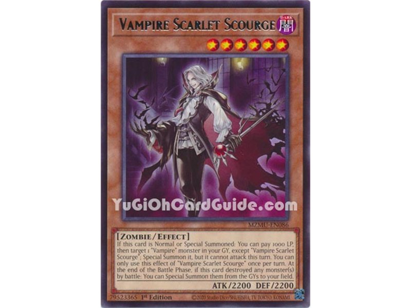 Vampire Scarlet Scourge (Rare)