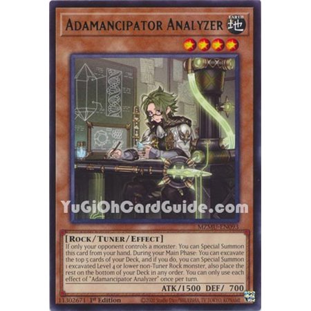Adamancipator Analyzer (Rare)