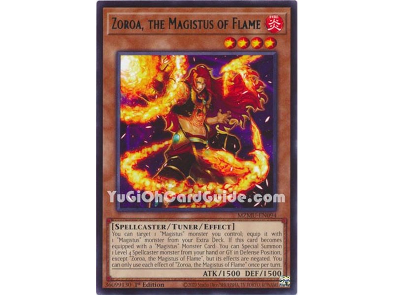 Zoroa, the Magistus of Flame (Rare)