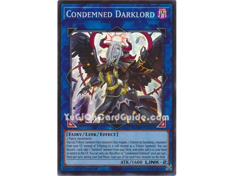 Condemned Darklord (Super Rare) 