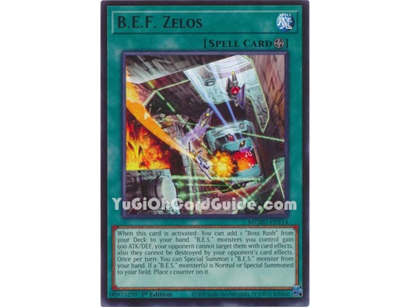 B.E.F. Zelos (Rare)