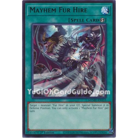 Mayhem Fur Hire (Rare)