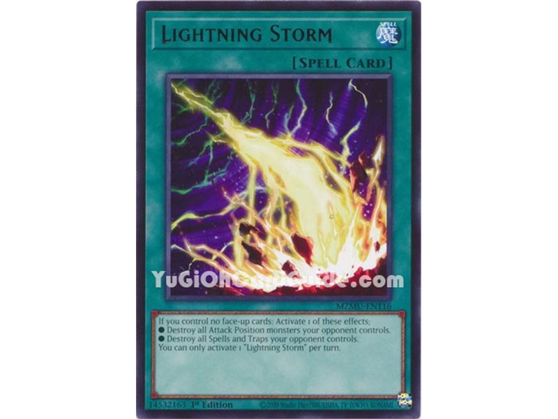 Lightning Storm (Rare)