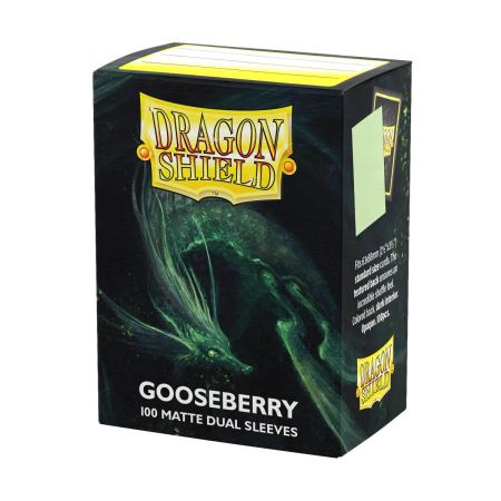 Micas Dragon Shield Standard DUAL Matte C/100 Gooseberry
