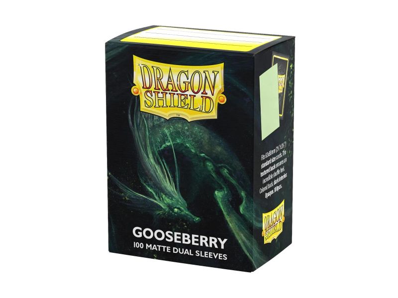 Micas Dragon Shield Standard DUAL Matte C/100 Gooseberry