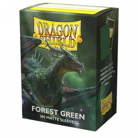 Micas Dragon Shield Standard Matte C/100 Forest Green