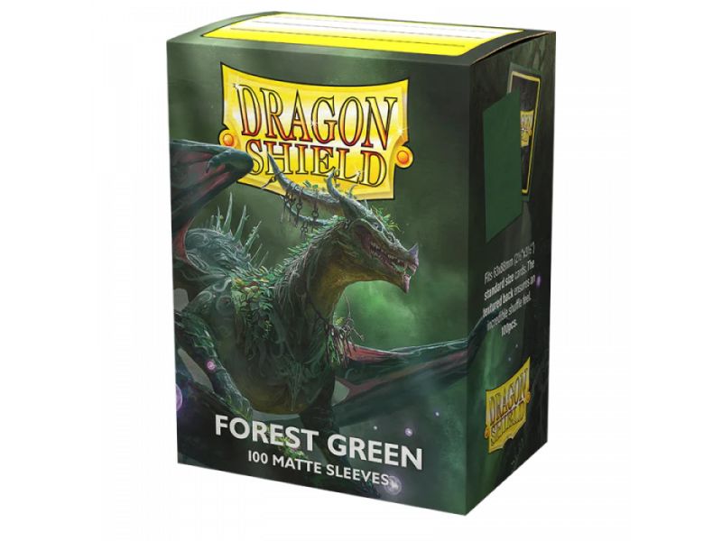 Micas Dragon Shield Standard Matte C/100 Forest Green