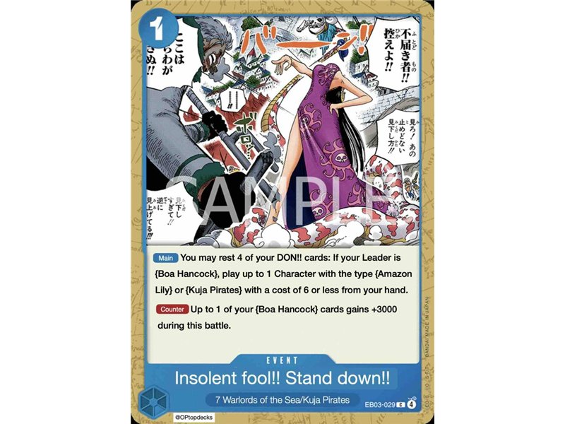 Insolent Fool!! Stand Down!! (Common)