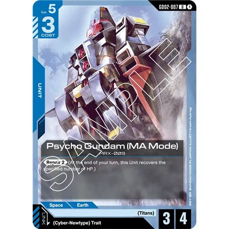 Psycho Gundam (MA Mode) (Uncommon)