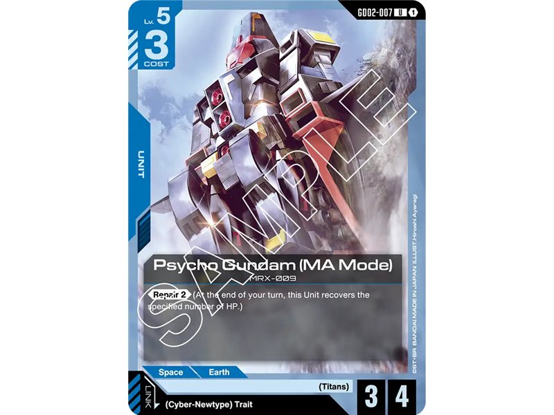 Psycho Gundam (MA Mode) (Uncommon)