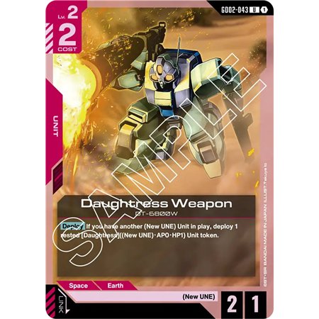 Daughtress Weapon (Uncommon)