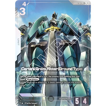 Carta's Graze Ritter (Ground Type) (Rare +)