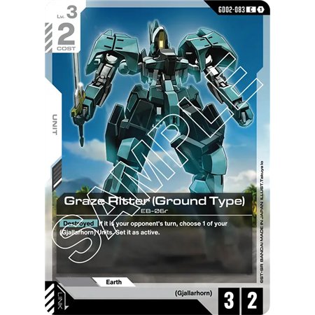 Graze Ritter (Ground Type) (Common)