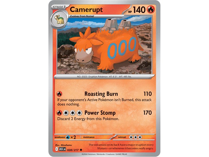 Camerupt (Uncommon)