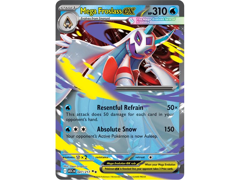 Mega Froslass ex (Double Rare)