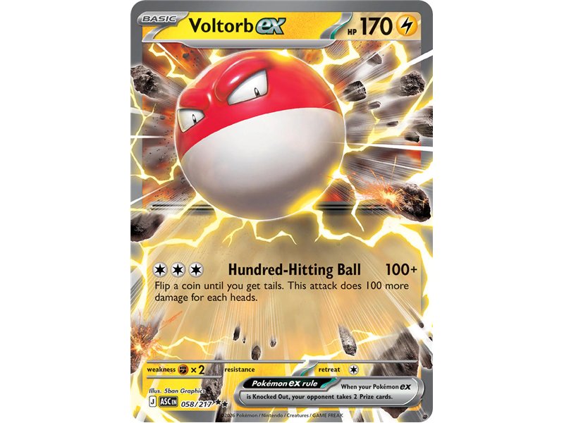 Voltorb ex (Double Rare)