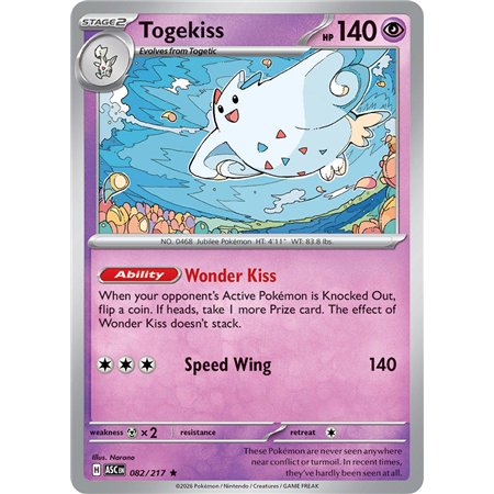 Togekiss (Rare Holofoil)