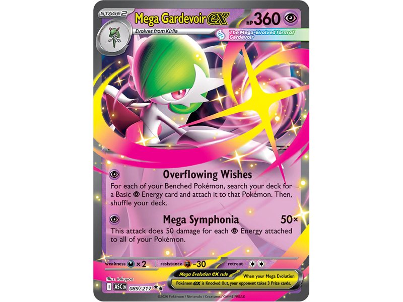 Mega Gardevoir ex (Double Rare)