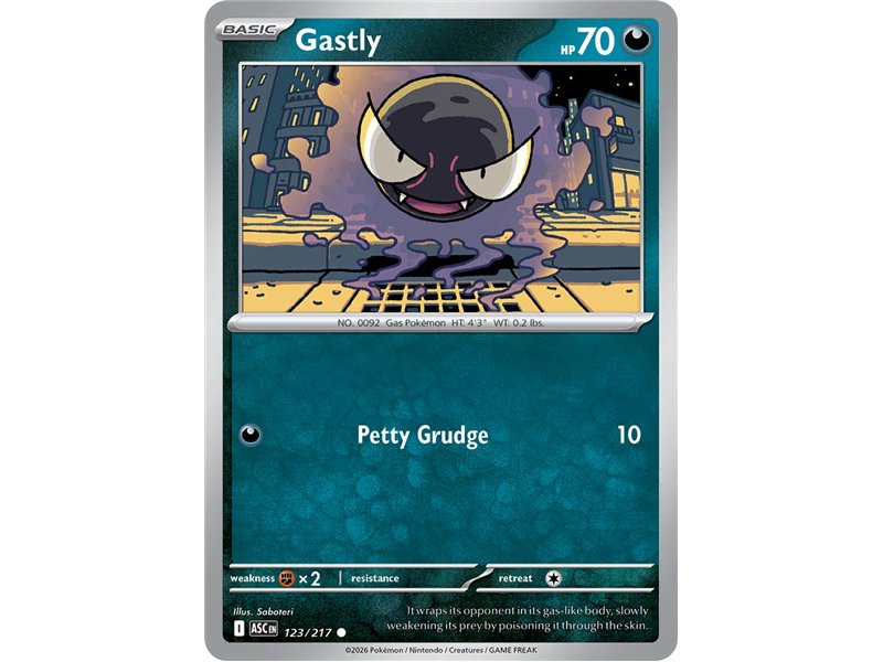 Gastly  (Common)