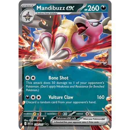 Mandibuzz ex (Double Rare)