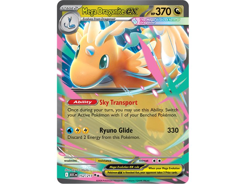 Mega Dragonite ex  (Double Rare)