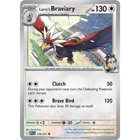 Larry's Braviary  (Uncommon)
