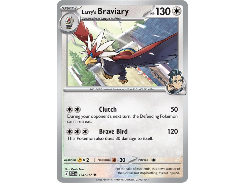 Larry's Braviary  (Uncommon)