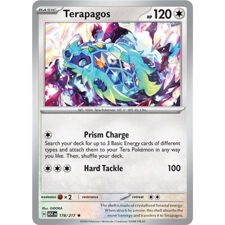 Terapagos  (Rare Holofoil)