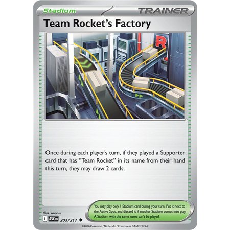Team Rocket's Factory  (Uncommon)
