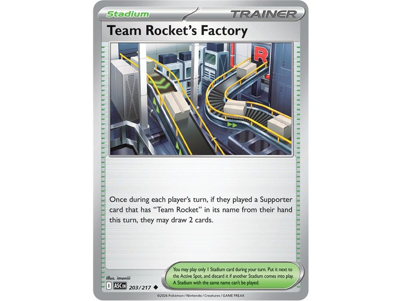Team Rocket's Factory  (Uncommon)