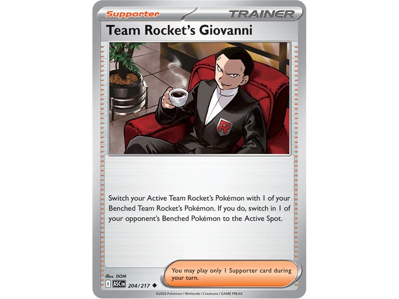 Team Rocket's Giovanni  (Common)