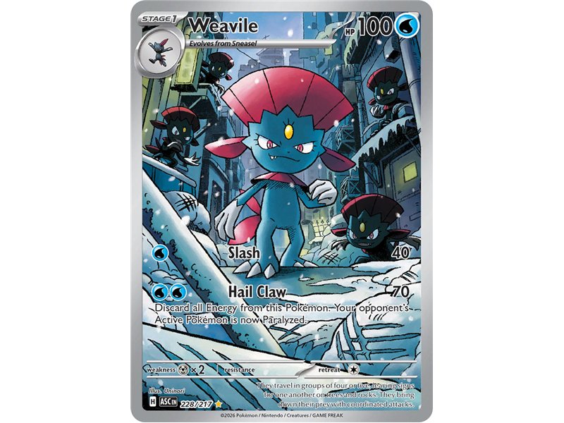 Weavile (Illustration Rare)